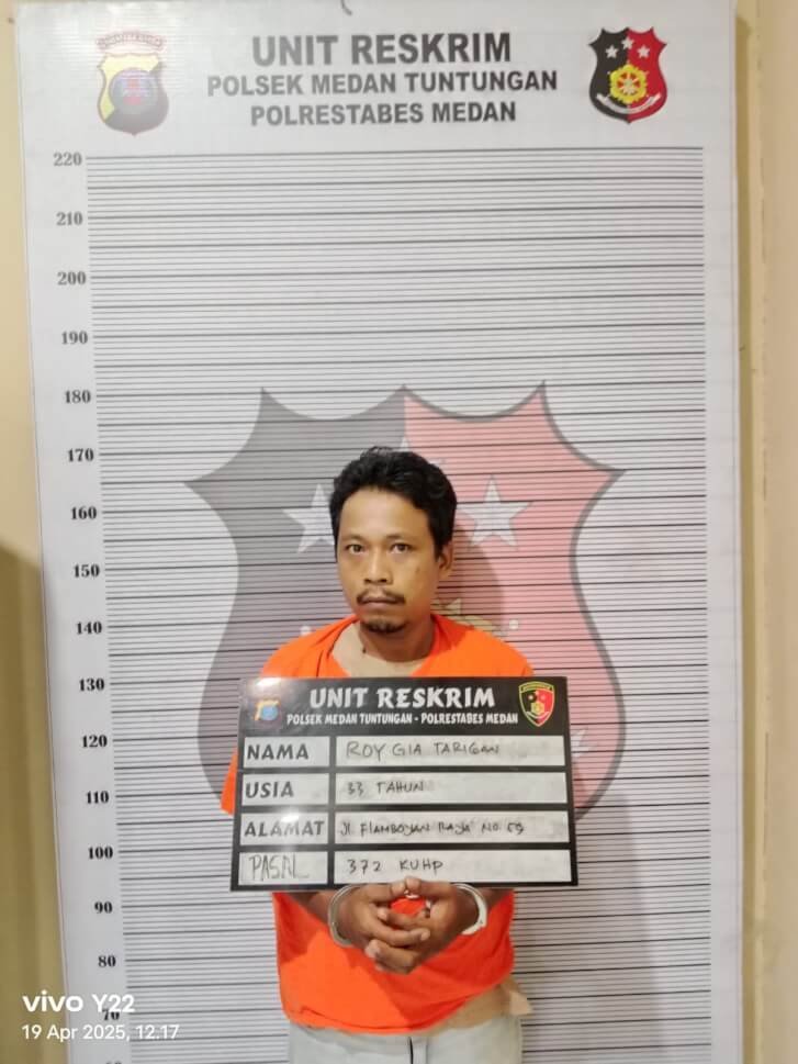 10 Kali Beraksi, Pelaku Penipuan Ini Akhirnya Ditangkap Polsek Tuntungan