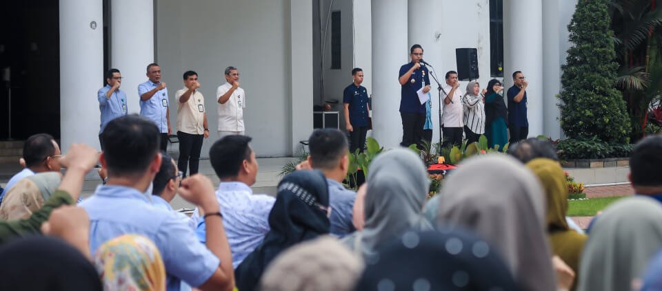 Apel Perdana Rico Waas: Langsung Bekerja Layani Masyarakat