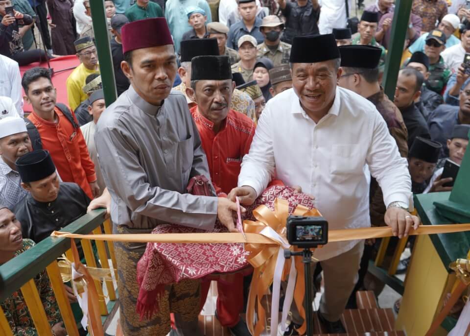 Bupati Asahan Resmikan Replika Rumah Besar Tuan Syech Silau