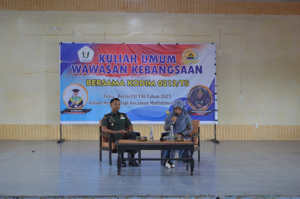 Dandim 0212/Tapsel Kupas Tuntas Revisi UU TNI Di Kampus IPTS Padangsidimpuan