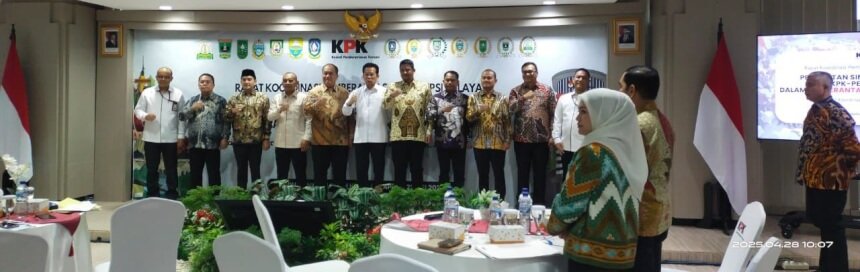 Bupati Asahan Hadiri Rapat Koordinasi Penguatan Sinergi Kolaborasi antara KPK dan Pemerintah Daerah
