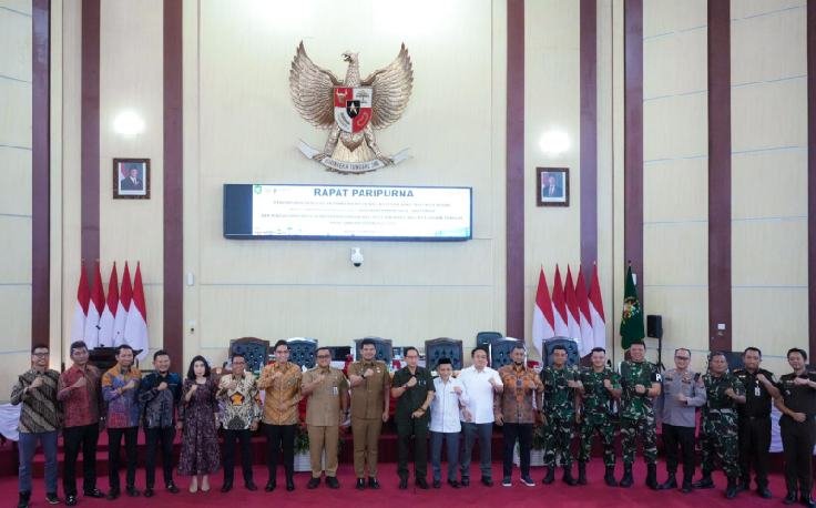 DPRD Medan Umumkan Hasil Penetapan Rico Waas – Zakiyuddin Sebagai Wali Kota dan Wakil Wali Kota Medan 2025-2030