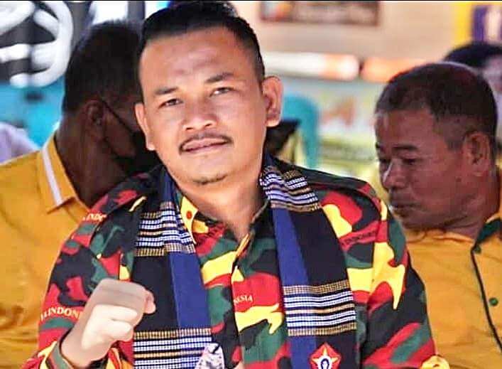 Ketua Depidar Wira Karya Indonesia (WKI) Provinsi Sumatera Utara Edison Tamba