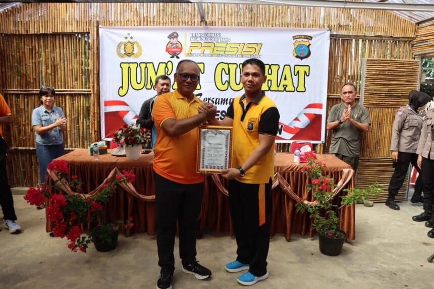 Aksi Kemanusiaan, Kapolsek Medan Tuntungan Diganjar Promosi Jabatan