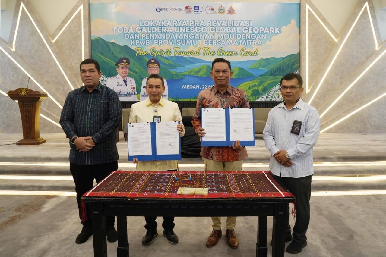 Bank Indonesia Dorong Ekonomi Hijau dan Edukasi Geopark untuk Dukung Revalidasi Toba Caldera UGGp