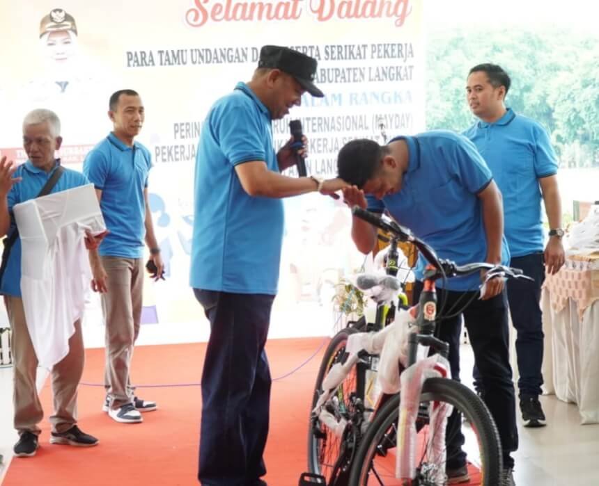 May Day, Bupati Langkat Apresiasi Kaum Buruh