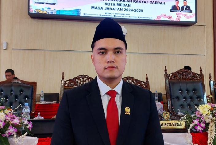 Anggota Komisi I DPRD Medan Reinhart Jeremy Aninditha
