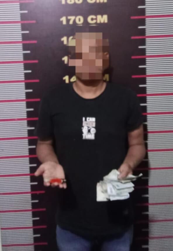 Kapolsek Tanjung Pura Amankan Pelaku Pungli Supir Truk