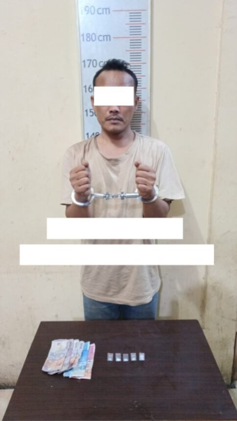 Polres Langkat Tangkap Pemilik Sabu di Desa Stabat Lama