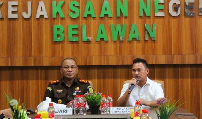Ketua Komisi I DPRD Medan Reza Pahlevi Lubis S Kom