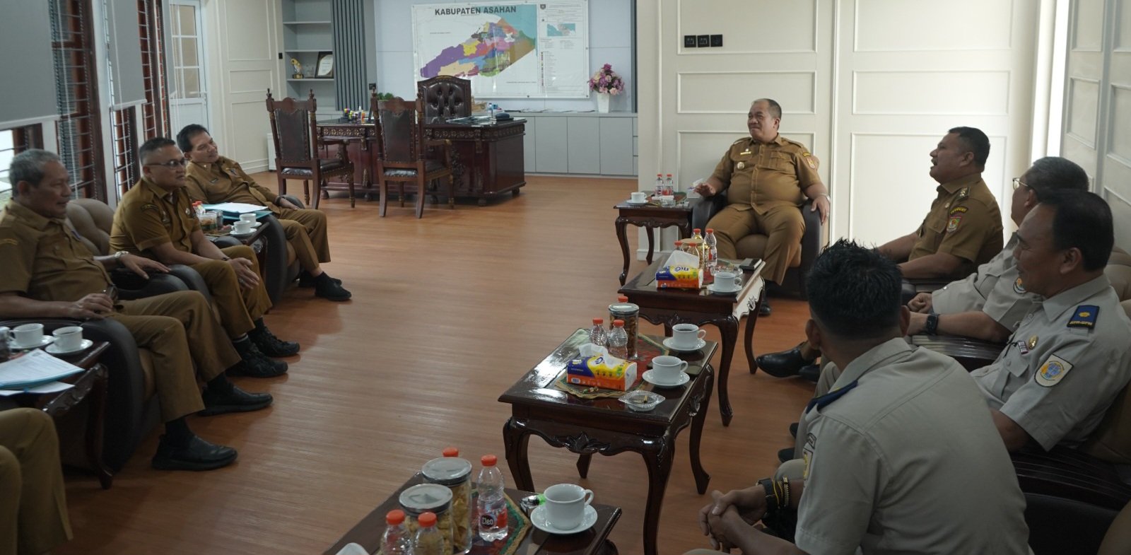 Bupati Asahan Dukung ATR/BPN Lakukan Penertiban dan Pengadministrasian Aset