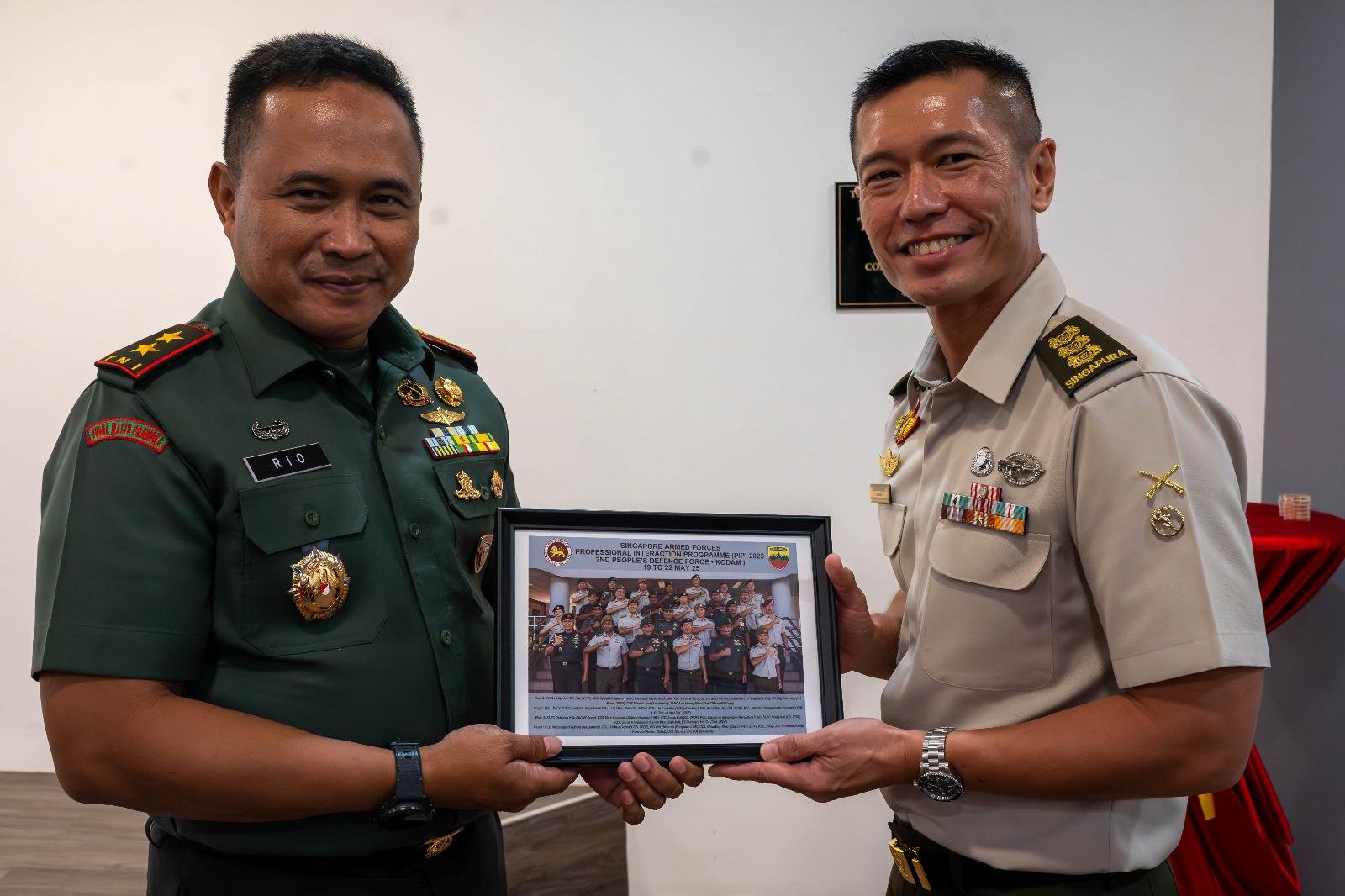 Kodam I/BB dan 2PDF Singapura Perkuat Sinergi Militer dalam PIP ke-4