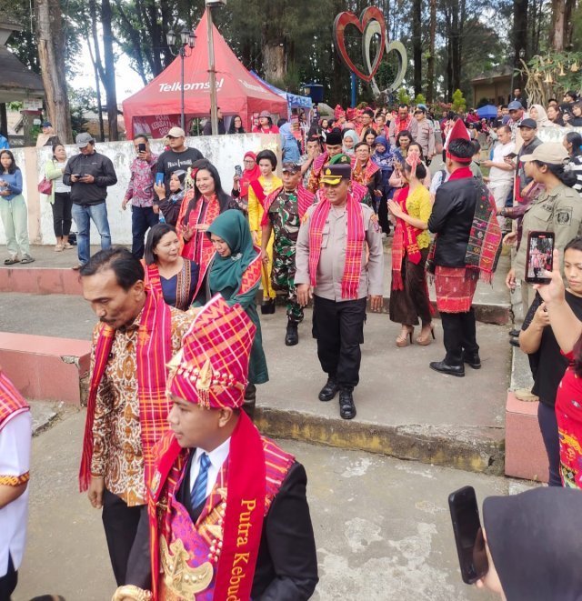Polres Tanah Karo Laksanakan Pengamanan Pekan Kebudayaan Daerah