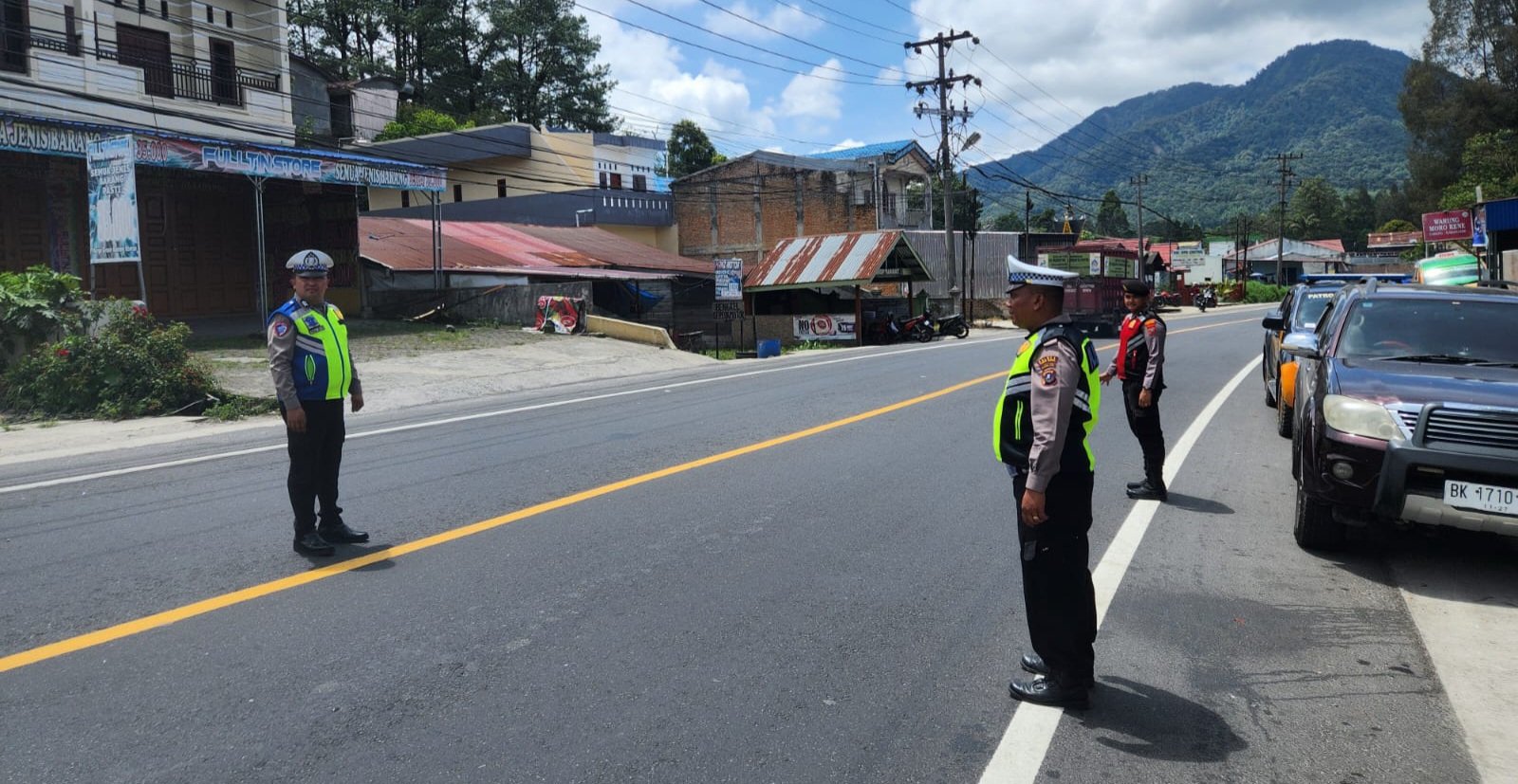 Antisipasi Kemacetan, Polres Tanah Karo Rekayasa Arus Lalu Lintas