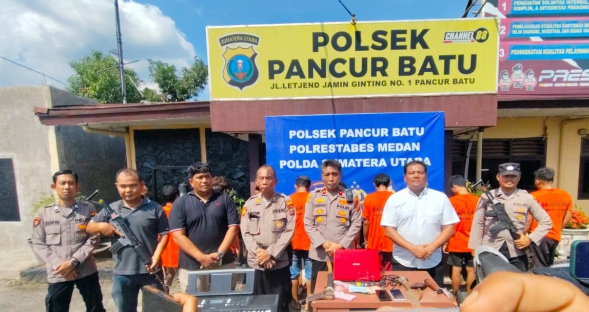 Polsek Pancurbatu Ungkap Kasus Pencurian dan Narkoba