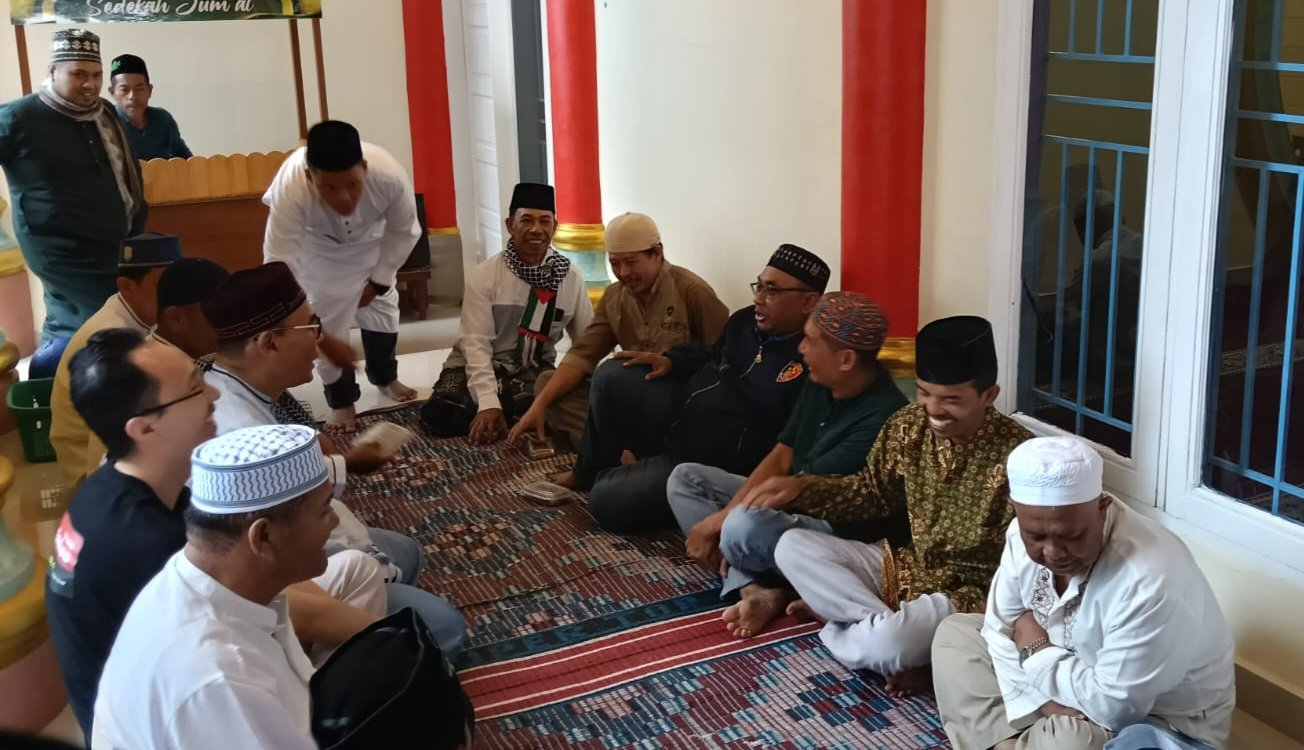 Kapolres Tanah Karo Jumat Curhat Bersama Tokoh Agama di Masjid Muhammad Chang Ho