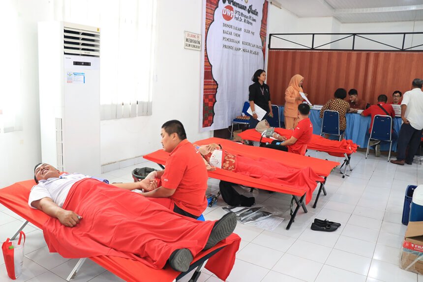 DWP RSJ Prof dr Muhammad Ildrem Gelar Donor Darah