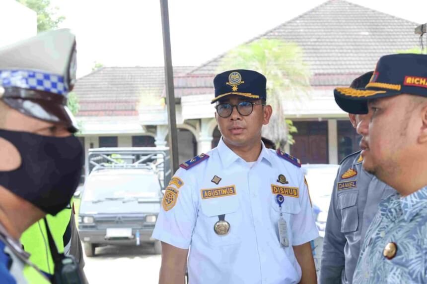 Dishub Sumut dan Tim Gabungan Tingkatkan Pengawasan Operasional Bus dan Pool di Jalan Jamin Ginting
