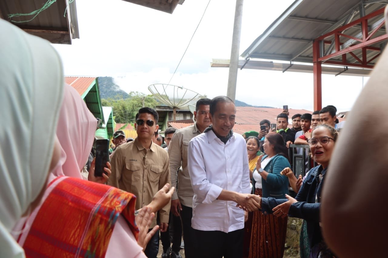 Kunjungan Jokowi ke Liang Melas Datas, Kapolres Karo Apresiasi Masyarakat yang Tertib