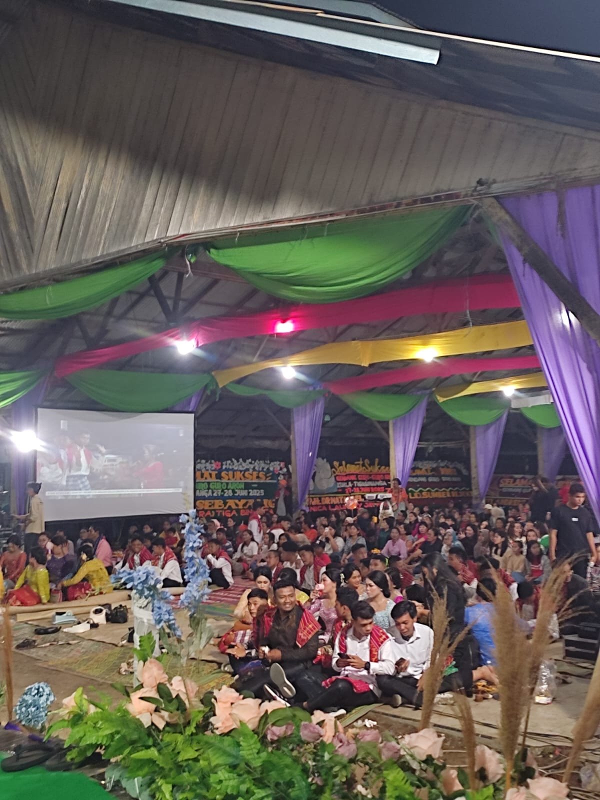 Pesta Guro-Guro Aron Kuala Tigabinanga Berlangsung Meriah dan Kondusif
