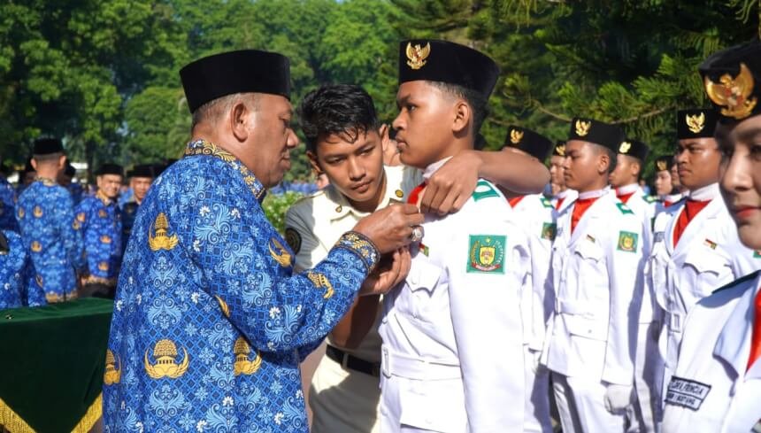 Pimpin Upacara Hari Lahir Pancasila, Syah Afandin Serukan Penguatan Nilai Kebangsaan
