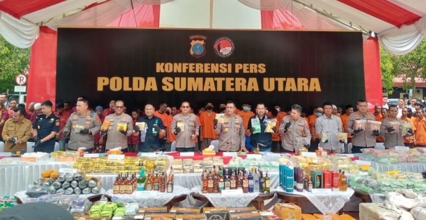 Ungkap 2.373 Kasus Selama 2025, Kapolda Ajak Gotong Royong Berantas Narkoba