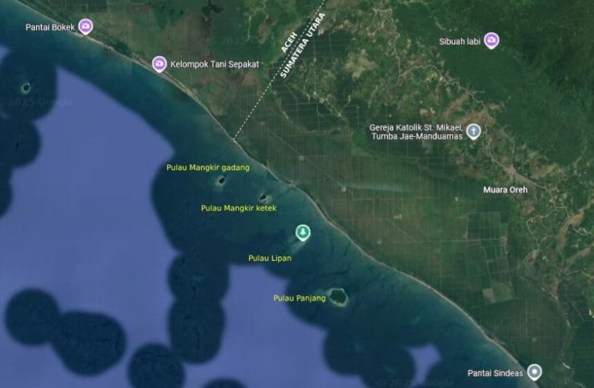 Status Empat Pulau Sudah Ditetapkan Kemendagri Masuk Sumut Sejak 2022