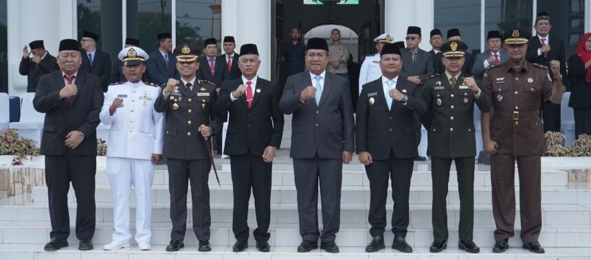 Bupati Asahan Pimpin Upacara Hari Lahir Pancasila