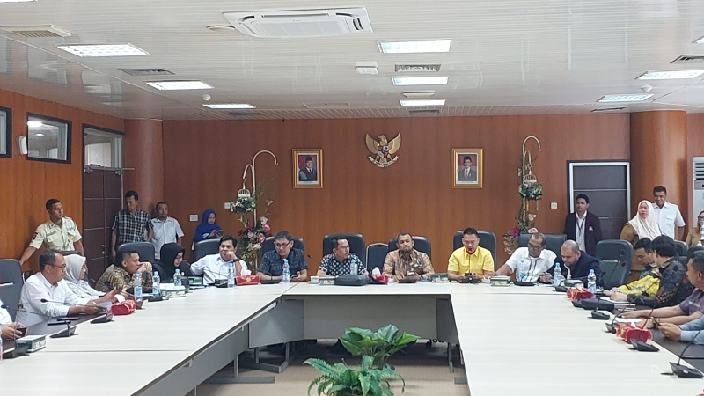 DPRD Medan Bersama Lintas Instansi akan Tinjau Lokasi Paluh Ditimbun Perusahan di Belawan