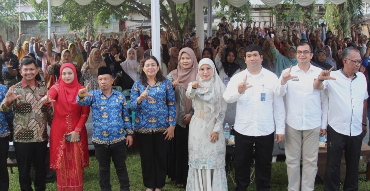 Anggota DPR dan BGN Gelar Sosialisasi Program Makan Bergizi Gratis di Desa Tanjung Langkat