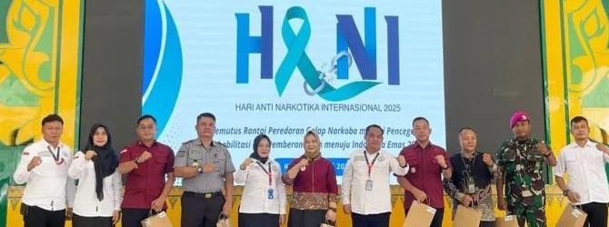 Komitmen Berantas Narkoba, Lapas Pemuda Langkat Hadiri Peringatan HANI