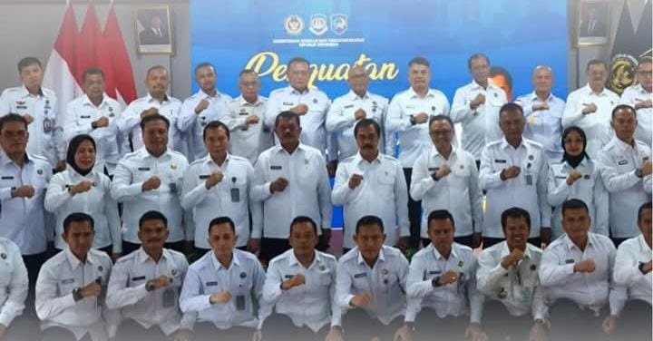 Rutan Labuhan Deli Hadiri Kunjungan Menteri Imipas ke Lapas Medan