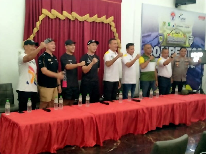 Pemkab Sergai Apresiasi Perhelatan Kejurnas Rally Putaran ke-II,di Perkebunan Sawit PP Lonsum Rambong Sialang