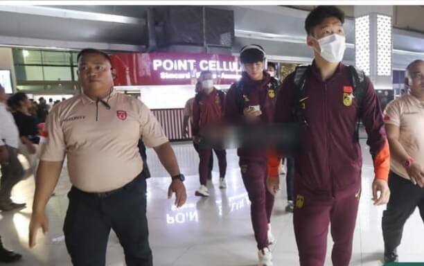 Timnas China Tiba di Indonesia: Berikut Daftar 25 Pemain yang Dibawa