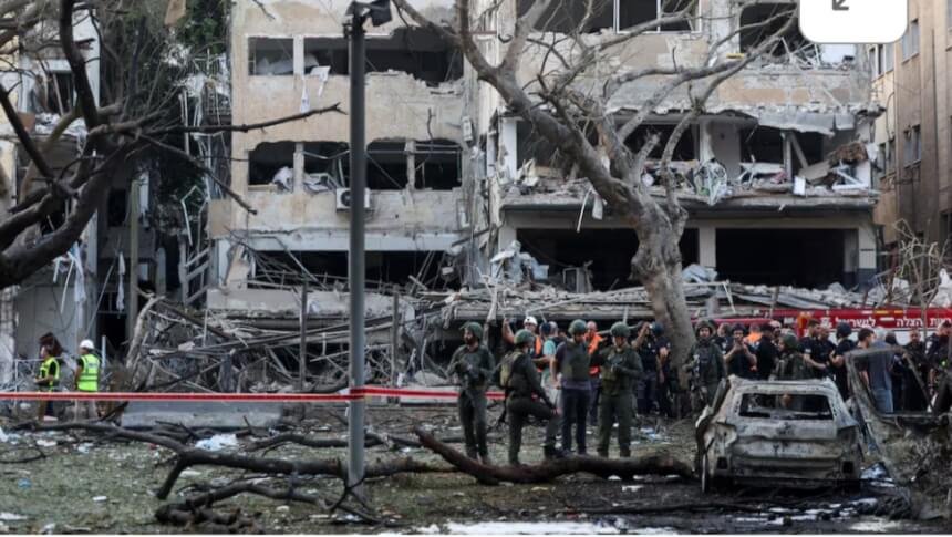Rudal Iran Hantam Tel Aviv dan Haifa di Israel