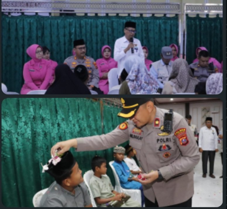 Khitanan Massal Polres Langkat Wujud Kepedulian di Hari Bhayangkara ke-79