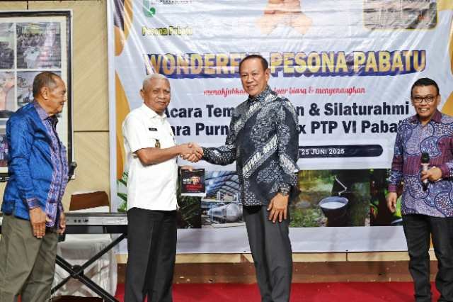 Wagub Sumut Berkisah sebagai ‘Anak Kebon’ di Hadapan Pensiunan PTPN IV Pabatu