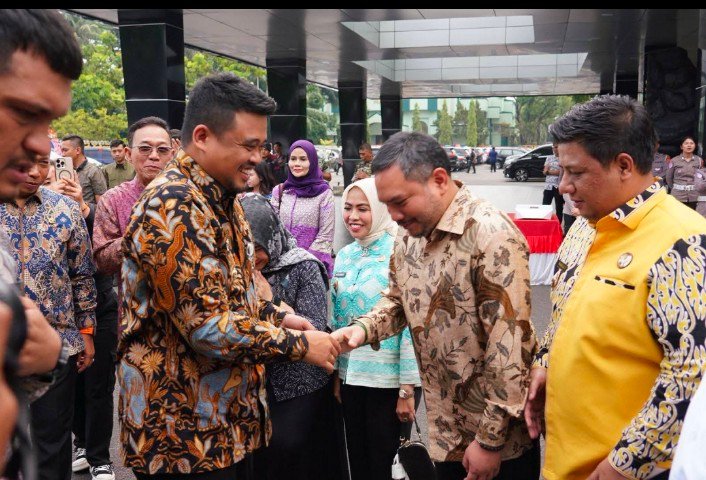 Bupati Pakpak Bharat Hut Kodam I/BB Ke- 75 Tahun di Medan