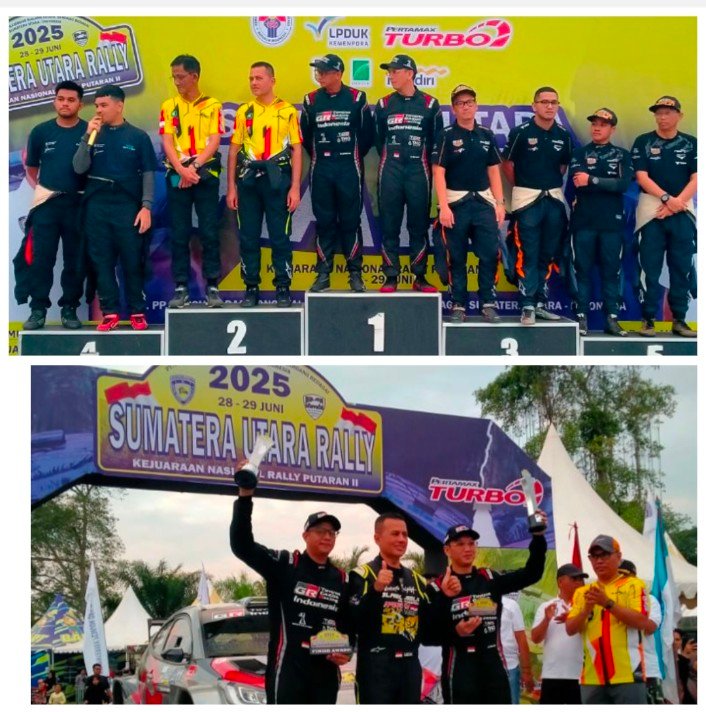 Keduakalinya Pereli Asal Kaltim Sabet Juara 1,Sedangkan Ijeck Berpasangan Hervian Soejono Raih Diposisi Runner Up Kejurnas Rally 2025 Putaran 2
