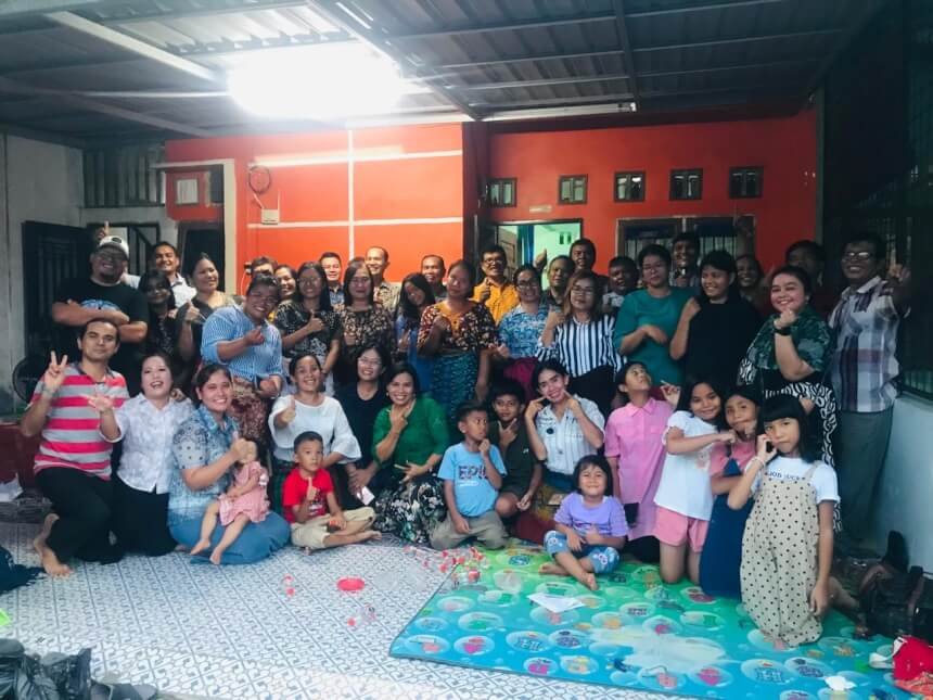 HUT ke-1 Kumpulan Marga Sirait Tanjung Anom Penuh Sukacita dan Kebersamaan
