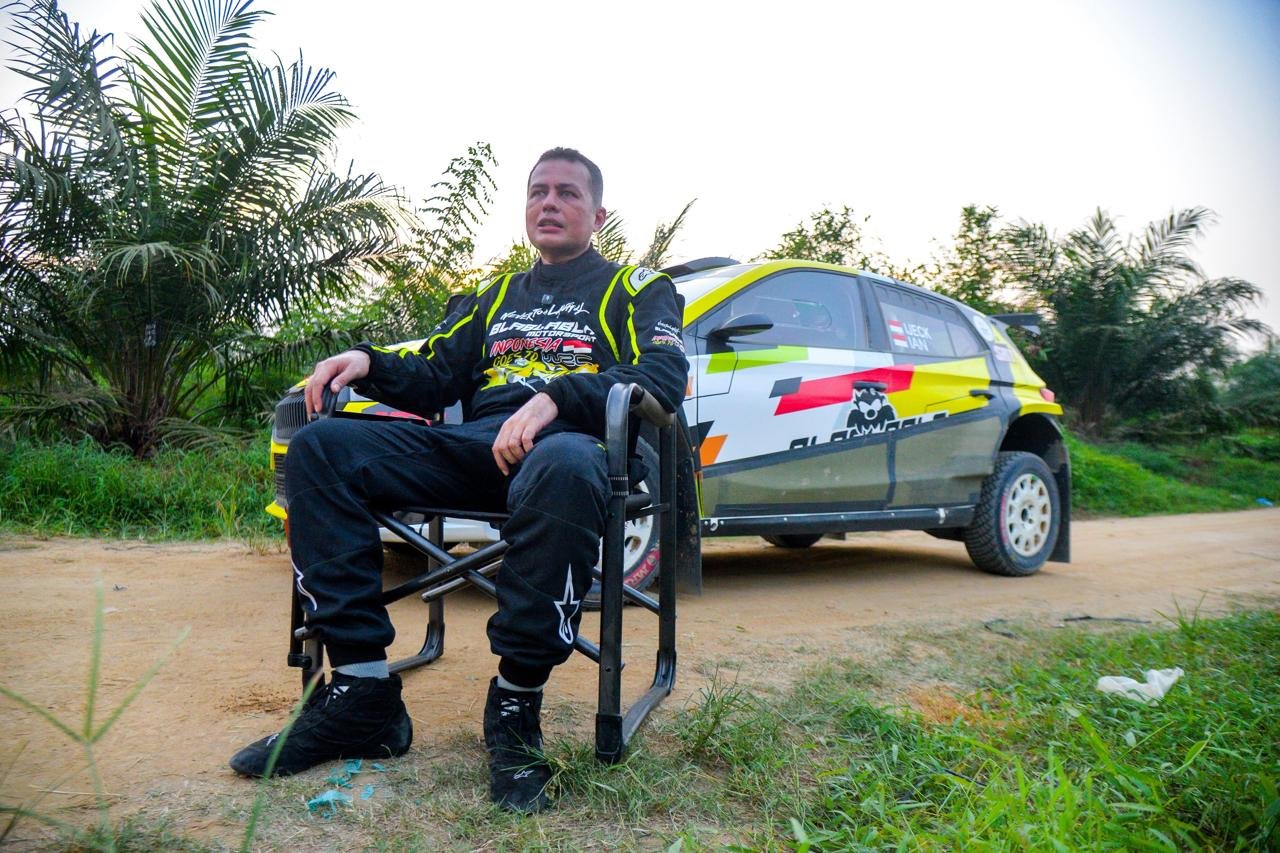 Pereli Tuan Rumah Ijeck Siap Juarai  Kejurnas Rally 2025 Rambong Sialang