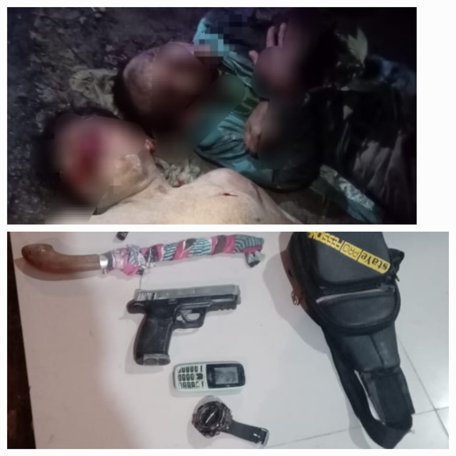 Kepergok Mau Mencuri, Dua Maling Bersenpi & Sajam Nyaris Tewas Dihajar Warga