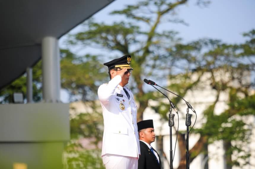 Pimpin Upacara HUT ke- 435 Kota Medan, Rico Waas Sampaikan Ini!