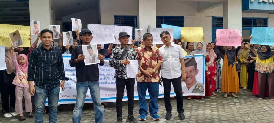 Demo Kantor PAN Sumut, GARANSI Soroti Ulah Oknum DPRD DS dari Fraksi PAN