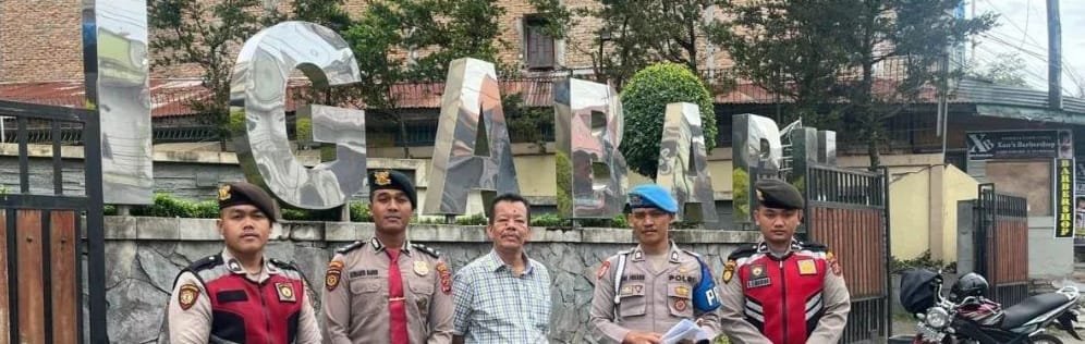 Polres Tanah Karo Amankan Ibadah Minggu di Sejumlah Gereja