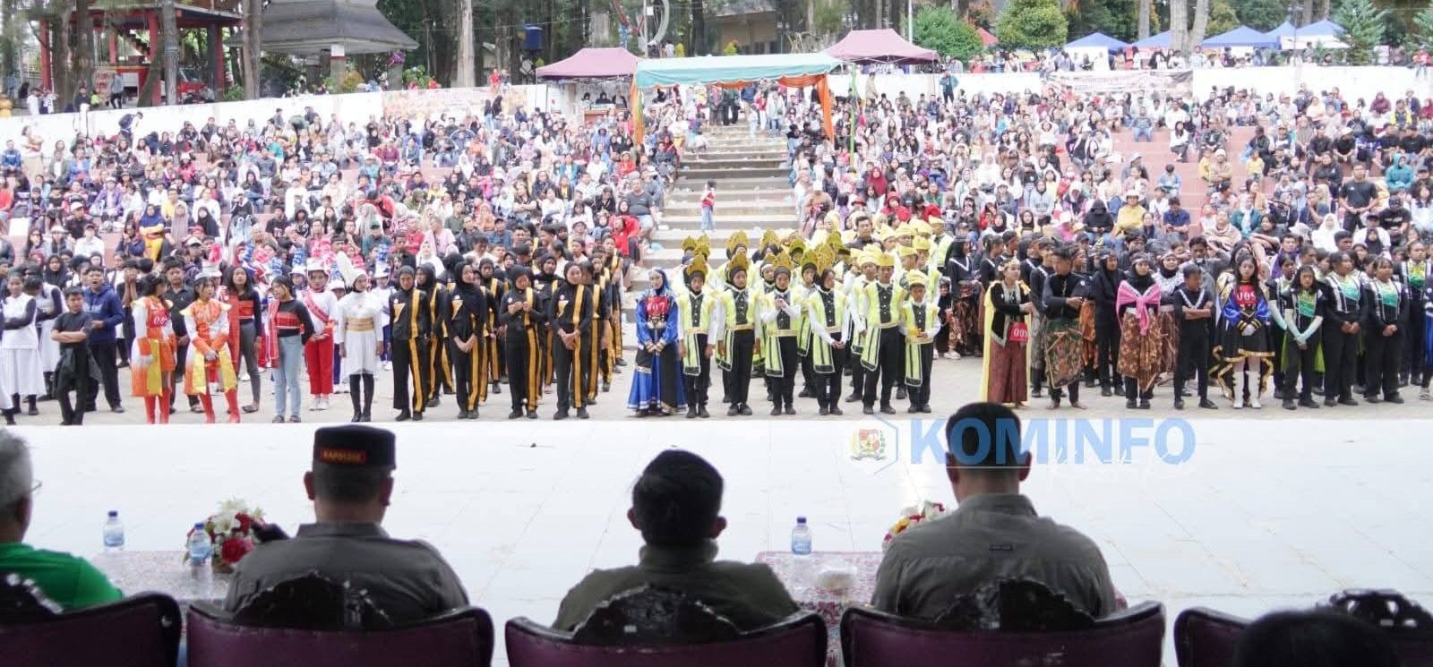 Festival Bunga & Buah Marcing Band Competition Tahun 2025 Resmi Ditutup