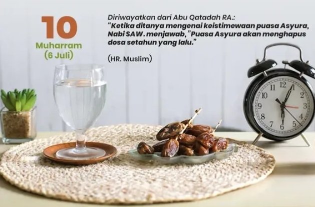 Amalan Puasa Asyura Besok, Berikut Niat dan Doa Buka Puasa serta Tata Caranya