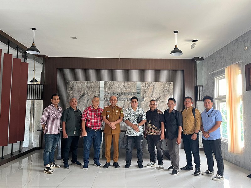 Wartawan dan Camat Tuntungan Sepakat Ciptakan Lingkungan Informasi yang Positif