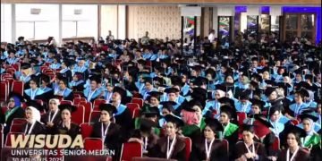 Universitas Senior Medan Wisuda Ratusan Lulusan, Maruli Siahaan: Siap Jadi Tenaga Profesional