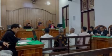 Empat Terdakwa Korupsi Gedung Balei Merah Putih Siantar Diadili